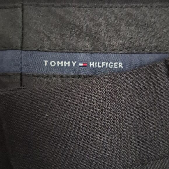 Tommy Hilfiger Classic Black Dress Pants - Picture 2 of 16
